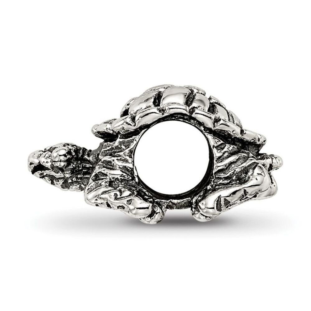 Kazi Luxury Sterling Silver Reflections Turtle Be… - image 2